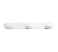 Zarivy Gancio Triplo Bianco, Design Funzionale, Materiale Resistente, Ideale per organizzare Indumenti e massimizzare Lo Spazio in casa e Ufficio.