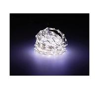 Zarivy Ghirlanda micro LED extra densa, luce fredda e lampeggiante, ideale per decorazioni. Con 14 metri e 567 LED in filo argento, porta un tocco magico a qualsiasi spazio.