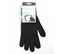 Zarivy Guanti touch screen neri, taglia M, con vestibilità comoda e materiale resistente, ideali per l'uso quotidiano e attività all'aperto.