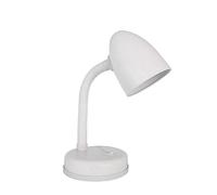 Zarivy Lampada da tavolo Amsterdam, elegante e funzionale, con attacco E27 e potenza da 60 W. La finitura bianca conferisce uno stile moderno e minimalista, perfetto per illuminare le tue attività
