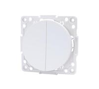 Zarivy Orient.son Doong 1xGU10 rotondo bianco, dimensioni 1,5x9,2x9,2 cm, ideale per tagli di 8 cm, con portalampada incluso per un'installazione semplice ed efficiente.