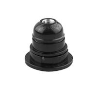 Zarivy Portalampada E27 4A, filettatura nera, ideale per illuminazione in casa, ufficio e negozio. Compatibile con lampadine di diversa potenza.