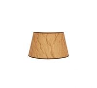 Zarivy Schermo Salma E27, con design conico e aperto in stile pergamena. Diametro 25 cm, larghezza 20 cm e altezza 15 cm, offre una luce morbida ed elegante ideale per qualsiasi spazio.
