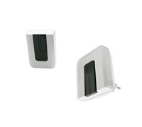 Zarivy Schermo Salma E27 in elegante legno scuro. Dimensioni: diametro 45 cm, larghezza 35 cm. Il design aperto e conico dona un tocco moderno e accogliente a qualsiasi spazio.