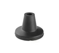 Zarivy Tappo Esterno in Gomma Ø 19 mm, Base Larga, Ideale per stampelle, migliora la stabilità e la Presa su superfici Diverse.