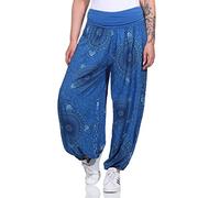 ZARMEXX Pantaloni Harem da Donna Bloomers Pantaloni Aladdin Pantaloni Harem Yoga Pantaloni per Il Tempo Libero Pantaloni Estivi