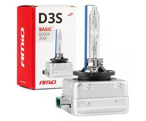 Żarówka ksenonowa żarnik xenon D3S 35W 8000K AMiO BASIC AMIO-02949