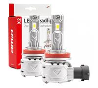 Żarówki samochodowe LED seria X2 H8 H9 H11 H16 6500K Canbus AMIO-02974