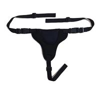 ZARPMA Cintura di sicurezza per bambino con cuscinetto di protezione imbracatura di sicurezza a 3 punti per bambini e neonati, cinghia di sicurezza, compatibile per Ikea Antilop seggiolone (blu)