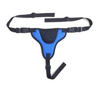 ZARPMA Cintura di sicurezza per bambino con cuscinetto di protezione imbracatura di sicurezza a 3 punti per bambini e neonati, cinghia di sicurezza, compatibile per Ikea Antilop seggiolone (blu)