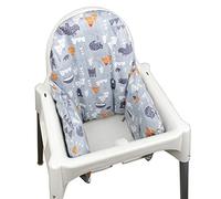 ZARPMA Fodera per Cuscino Gonfiabile per Seggiolone Antilop (Solo Fodera) (Grigio)