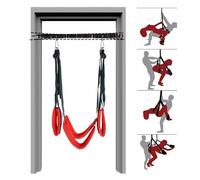[ZAŖŲχ✸ΡR0DUCTS] Altalene yoga a soffitto rotanti a 360° di lusso rosse ṧexᑭḭṧ Juĝuețeś Ŝexừalê Cuscino a 3 strati per giochi indoor ậdult ṧexṧexṑ ṧex Šêxy Kit Šêx Toysper Bõndägë