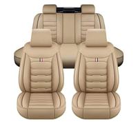 ZARUXCHA Coprisedili Auto Pelle per Buick Encore GX 2020-2022, Coprisedili Similpelle, Set completo Copri-sedile Impermeabile Anteriori Posteriori 5 Copri(Beige)