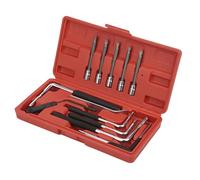 ZASCHMOY 12 Pezzi Strumento di Rimozione della Tasca dell'aria Set per la Riparazione del Garage per Auto - Kit di Materiale CR -V Ergonomico per con Scatola di Stoccaggio per un Facile Smontaggio