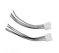 ZASCHMOY 2PCS 4PIN Connettore Cablaggio Fanale Posteriore Resistente Agli Urti Sostituzione per Grande Punto 2006-2012 - Collegamento Stabile Cablaggio Fanale Posteriore