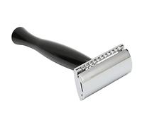 ZASCHMOY Accurata Doppia Sicurezza per gli Uomini Che Si Rasano Pratico Rasoio Manuale Durevole (BLACK)