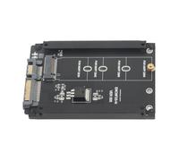 ZASCHMOY Adattatore M.2 NGFF Ad Alte Prestazioni - 22pin M.2 a B Convertitore Chiave - Plug and Play per Varie Lunghezze SSD, Prestazioni Stabili con Condensatore Filtro in Ceramica