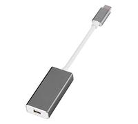 ZASCHMOY Adattatore USB 3.1 Type-C a Mini DisplayPort - Connettore in Alluminio di Alta qualità - Compatibile con i Nuovi - Trasmissione 4K Ad Alta Definizione - Velocità di Trasferimento Dati 10