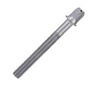 ZASCHMOY Asta di Tensione del Tamburo Set con Finitura Elettroplata, Materiale in Ferro Leggero 6pcs 6x60mm per Tamburi di Bassi