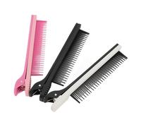 ZASCHMOY Attaccamento di Pettine di Clamp/Holder di Presa in Giro Professionale per Parrucchieri - Set di Strumenti di Pettinatura per Capelli e Versatili per le Luci, il Sezionamento e lo Styling,