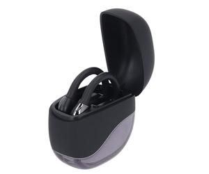 ZASCHMOY Auricolari Bluetooth con Cancellazione del Rumore Sopra l'orecchio con Traduzione AI e Display Digitale | Design Unico, Elegante e Leggero per Uso in Conferenza - (BLACK)