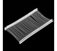 ZASCHMOY Barbe di Etichettatura Standard da 50 Mm per Pistole Tag | Ecologico e Facile da Rimuovere | Perfetto per Abbigliamento, Giocattoli, Valigie | Elementi di Fissaggio Sfusi