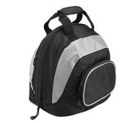 ZASCHMOY Borsa per Caschi Impermeabili Multi -funzione con Tessuto Oxford Ad Alta densità per Motociclette - Nero Grigio, Zaino Regolabile Portatile e Bagagli per Tutte le Avventure di Guida