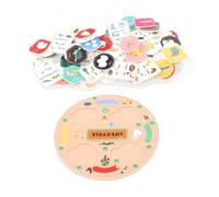 ZASCHMOY Ciclo di Vita Kit di Scienza del Web Alimentare Giocattolo Educativo per Bambini Set di attività in Feltro per Scienze del Ciclo di Vita degli Animali in età Prescolare