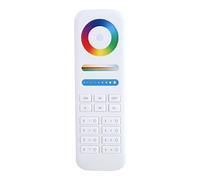 ZASCHMOY Controller per Strisce LED RGB+CCT con Telecomando Wireless a 8 Zone Milight 2.4G, Supporta la Regolazione della luminosità e della Temperatura del Colore, Adatto per l'illuminazione