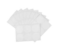 ZASCHMOY Cuscinetti Porta Colla Usa e Getta 180 Pezzi, Carta per Pallet Adesiva per Estensione, con Goccioline di Forma Ovale Fronte Tavolo in Pietra di Giada