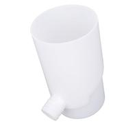 ZASCHMOY Efficiente Deviatore di Acqua Piovana Rotonda con Dimensioni di 10 Cm per i Sistemi di Raccolta e Irrigazione - Deverter di Plastica per Il Marrone per Acquari e Altro Ancora (White)