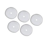 ZASCHMOY Filtro per caffè in Acciaio Inossidabile 304 da 5 Pezzi Accessorio per Filtro a Rete Staccabile Portatile per Caffettiera per Caffettiere da 1000 Ml (Piccolo: 350 ml)