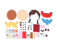 ZASCHMOY Giocattoli per L'apprendimento Socio-emotivo in Feltro, Giocattolo Sensoriale Educativo con Pannelli di attività per Bambini, Giochi Viaggio All'aperto in Aula Interna