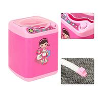 ZASCHMOY Giocattolo Interattivo Mini Lavatrice Elettrica per Bambini - Design Cartone Animato Carino con una Simulazione di Movimento Fine - Plastica Ed Ecologica, Migliora la Cognizione e