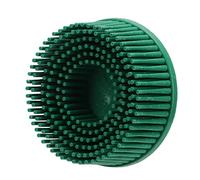 ZASCHMOY Grinta Abrasiva a Setola 2 Pollici Rimozione Efficiente del Rivestimento con Attacco Gambo, Ideale per la Ruggine e la Rimozione della bava-compatibilità Verde e Ad Alta velocità (GREEN)