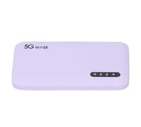 ZASCHMOY Hotspot Mobile Fast 5G WiFi 6 Router con Slot per Schede Nano SIM - Hotspot di Viaggio Portatile Ad Alta velocità, 16 capacità del Dispositivo, Batteria da 6100 MAh, Viola