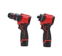 ZASCHMOY Kit Combo Avvitatore a Percussione Trapano Avvitatore a Batteria da 16,8 V Piccolo Leggero 3 Batterie 1300 MAh con Luce LED e Protezione da Sovraccarico, per Assemblaggio (Spina UE 230V)
