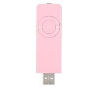 ZASCHMOY Lettore Musicale MP3 Lettore Multimediale Portatile con Cordino per un Facile Ascolto, Supporta i Formati MP3 e WMA, Design Compatto, Durata della Batteria di 10 Ore (PINK)