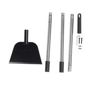 ZASCHMOY Pala Piatta - Una Pala Multifunzionale Progettata per La Rimozione della e del Ghiaccio Sui Sentieri e per La Pulizia del giardino. La Sua Comoda Altezza di 53,5 Pollici lo Rende Facile