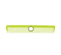 ZASCHMOY Pettine Rotante, Pettine Professionale per Tagliare i Capelli con Design Girevole per Acconciature e Rifiniture, 21x3,5 Cm (GREEN)