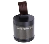 ZASCHMOY Polvere per Capelli 10 G, Polvere per Ombretto per Capelli a Lunga Durata con Acqua con Specchio e Soffio, per Tutti i di (Marrone scuro)