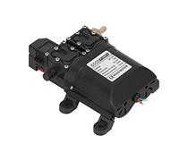 ZASCHMOY Pompa Diaframma Ad Alta Pressione 12V 120 W con Connettore di Rame per Iniezione Automatica dell'Acqua, 8L, Design Compatto per, Giardini e Altro Ancora