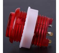 ZASCHMOY Pulsante a Spinta Illuminato a LED Set per Giochi con Plastica Resistente a Temperatura Ad Alta Temperatura Microswitch per Pannello Metallico in Metallo in Legno Colorato Assortimento di