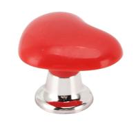 ZASCHMOY Pulsante del Serbatoio del WC a Forma di Cuore - Pulsante del WC Adatto Alle Unghie per un Facile Scarico - Elegante Accessorio per il Bagno - Facile da Installare, Plastica Resistente -