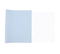 ZASCHMOY Quaderno con Raccoglitore A4 Premium | Agenda Ricaricabile in Pelle PU Impermeabile per Mappe Mentali, Studio e Lavoro | Design Elegante e Portatile con 85 Pagine