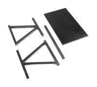 ZASCHMOY Scaffale per Forno a Microonde Bianco a 2 Livelli/scaffale per Ripiano da | Essenziale | Adatto per Forni a Microonde e Cuociriso | Installazione Semplice, Risparmio di Spazio (BLACK)