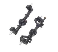 ZASCHMOY Scatola Ingranaggi dell'asse Posteriore Anteriore per Auto RC WPL C14 C24 B14 B24 1/16, Struttura in Metallo Resistente, Installazione Semplice, Compatibile con più Modelli