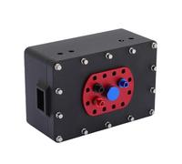 ZASCHMOY Scatola Ricevitore Cingolato RC, Lega di Alluminio, Valvola di Calibrazione Rimovibile, Scatola Ricevitore per Celle a Combustibile RC in 1/10/1/8, Adatta a Vari Retrofit