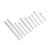 ZASCHMOY Set di Viti per Cinturini per Cinturini in Metallo di 10 Misure - Strumenti Professionali per la Riparazione di Orologi con Scatola di Immagazzinaggio (50 pezzi)