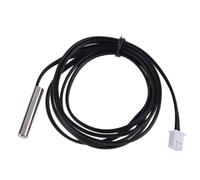 ZASCHMOY Sonda Sensore Temperatura 1M, Termistore 10K Resistente All'acqua Ad Alta Precisione con Cavo 1M 2M per Condizionatore Frigorifero Acquario ()